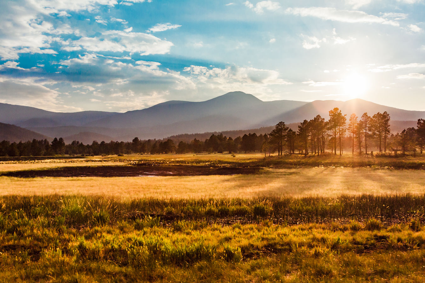 Wilson Mesa Sunset Philmont Scout Ranch Cimarron New Mexico