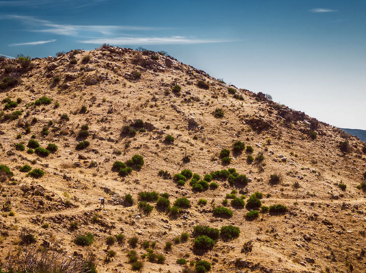 San Felipe Hills, California, mile ~86.