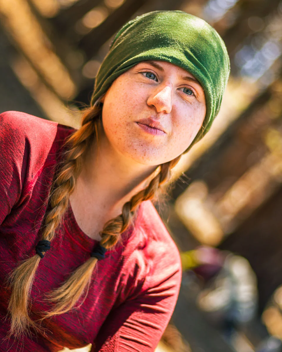 Erin at Mission Camp, mile 239.9.