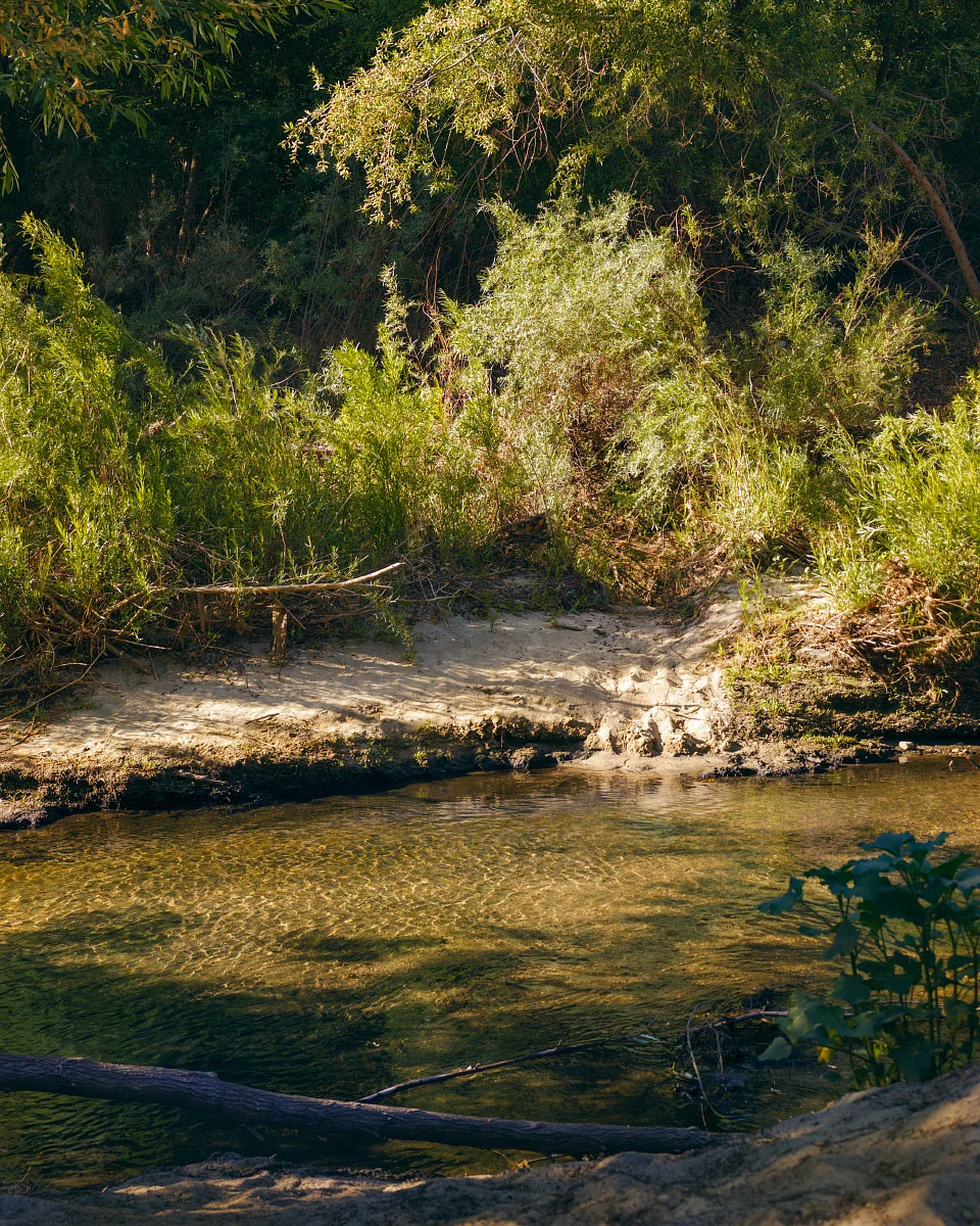 The last crossing of Deep Creek.