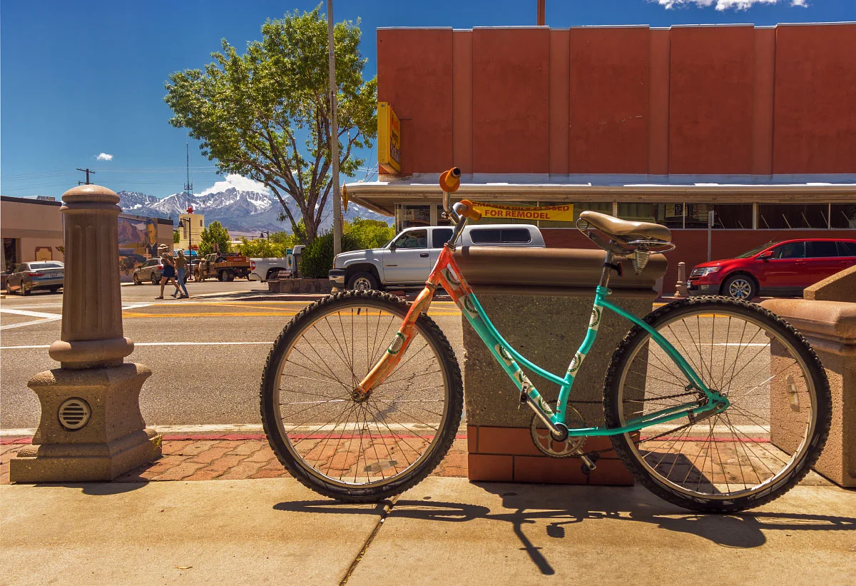 Hostel Bishop bicycle.