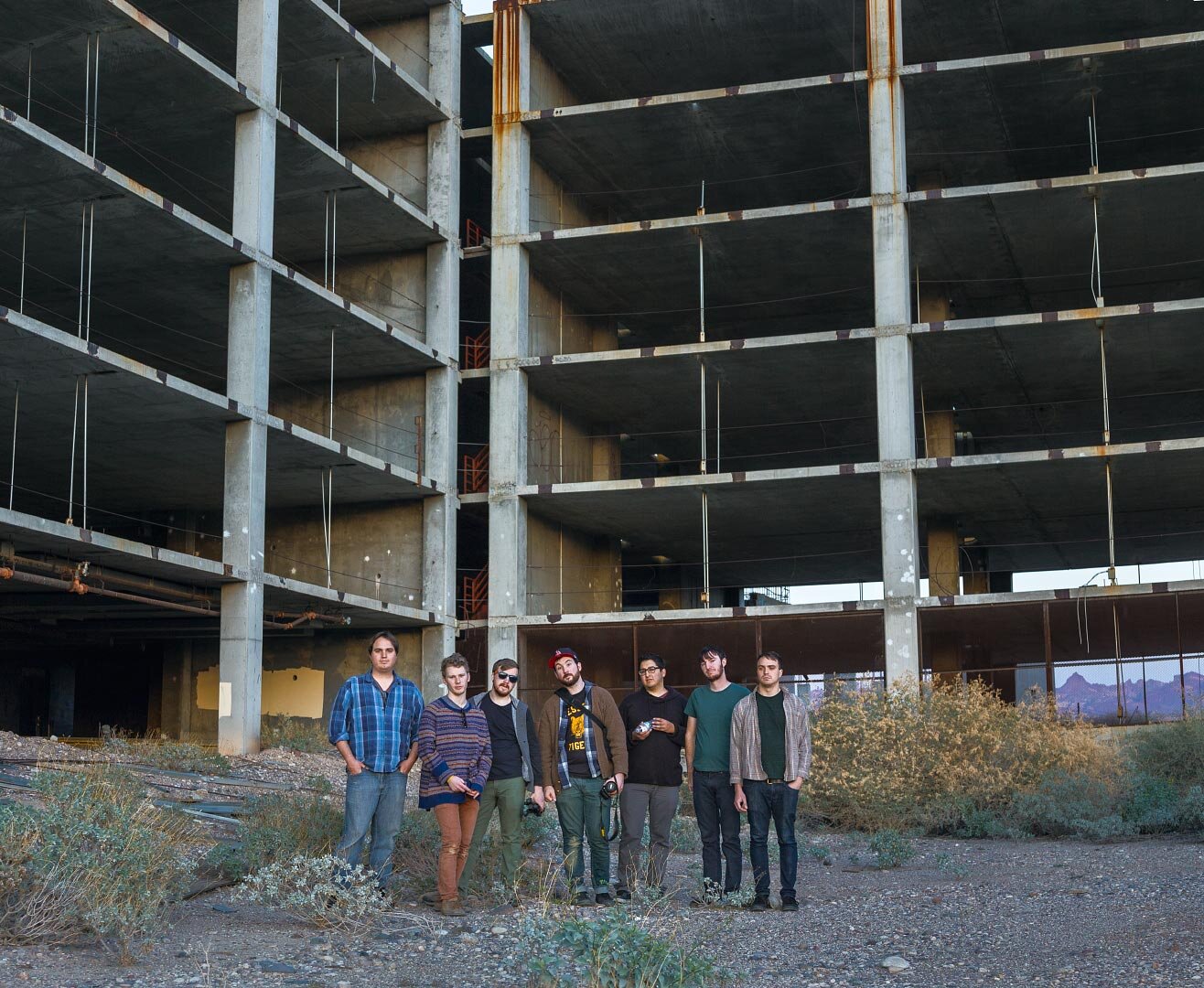 A group of friends visit the abandoned casino. 