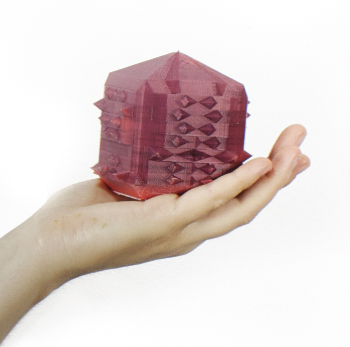 Interstitial Range Data Sculpture