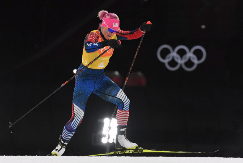 Skate Skiing with Kikkan Randall Olympic Gold Medalist
