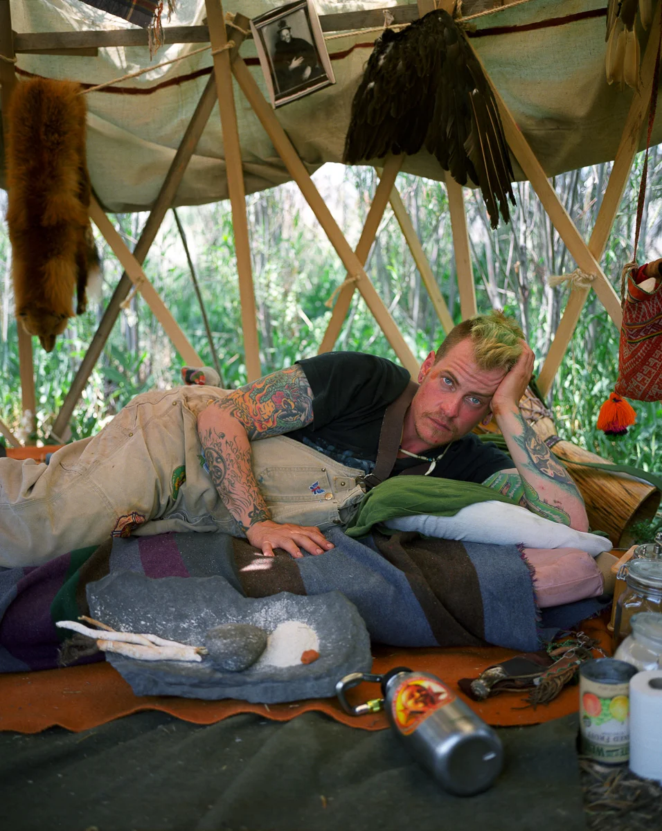 In The Wickiup © Adrain Chesser