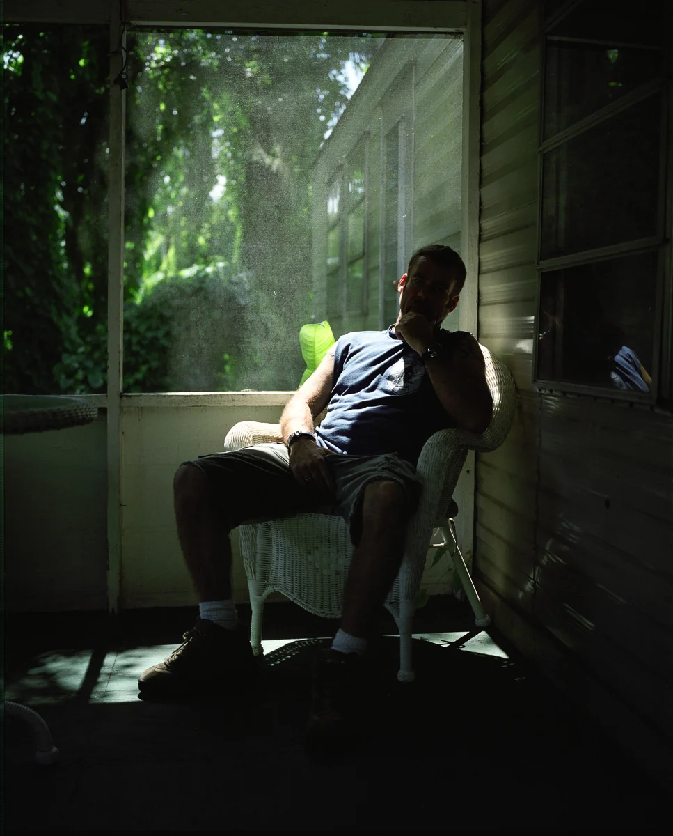 His Hand Fell Into Shadow © Adrain Chesser