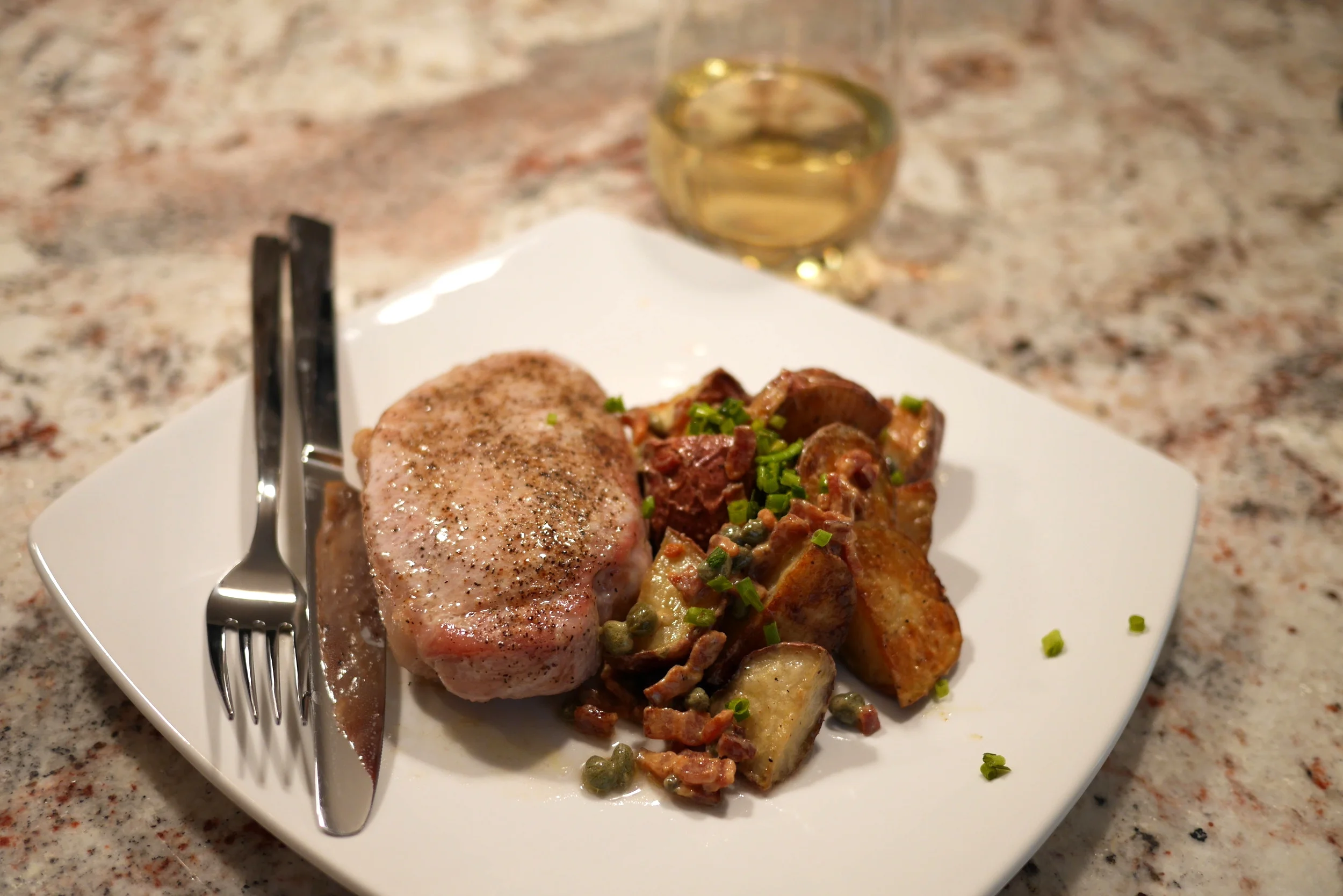 The Best Ever - Warm Potato Salad 