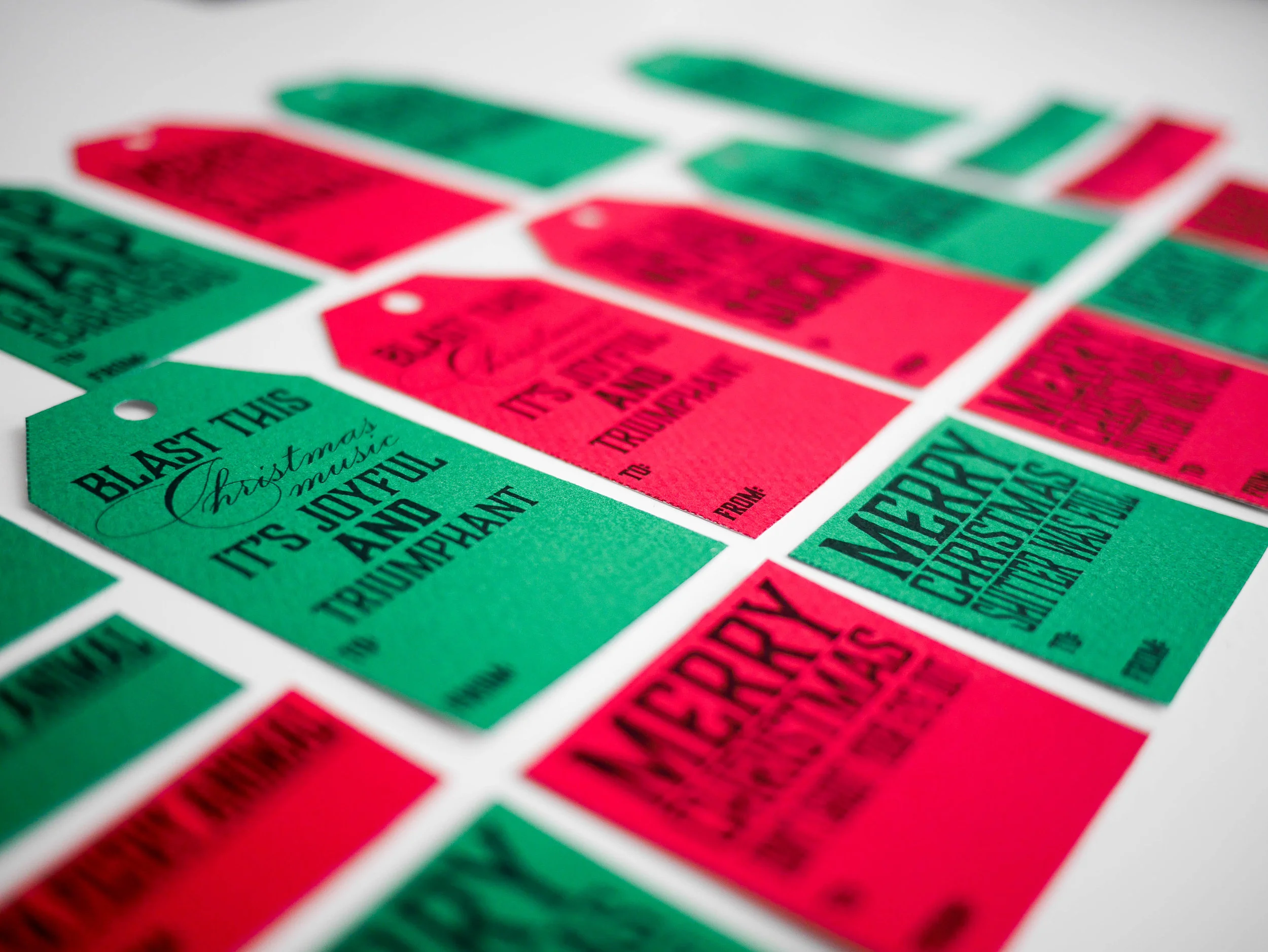Christmas Movie Quote Holiday Gift Tags
