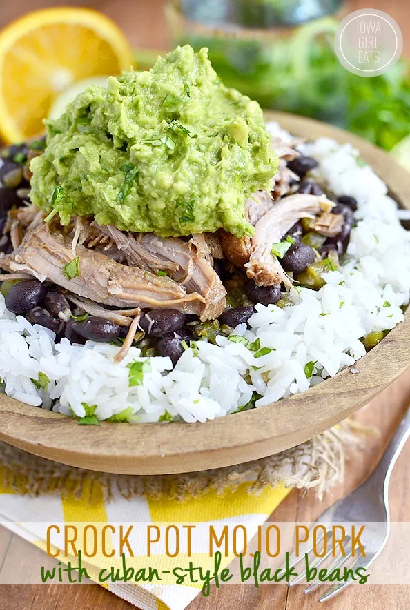 Image by Kristin at Iowa Girl Eats . Crock Pot Mojo Pork - slow cooker recipe. 