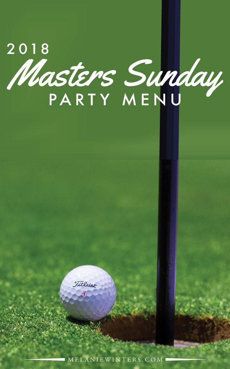 Can't be at Augusta for golf's greatest tradition? Then bring Augusta National to you with our Masters Sunday party menu. 