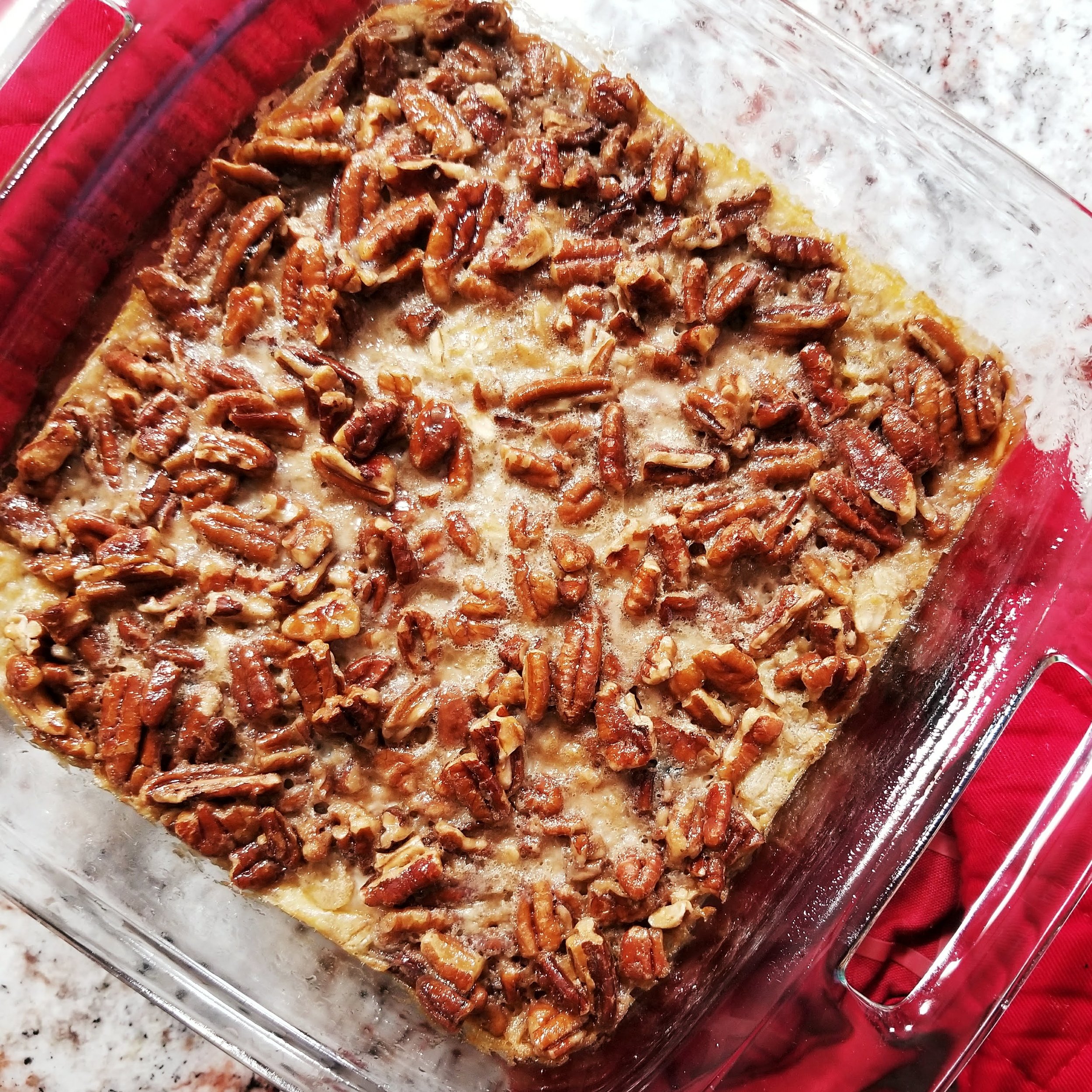 Pecan Pie Baked Oatmeal