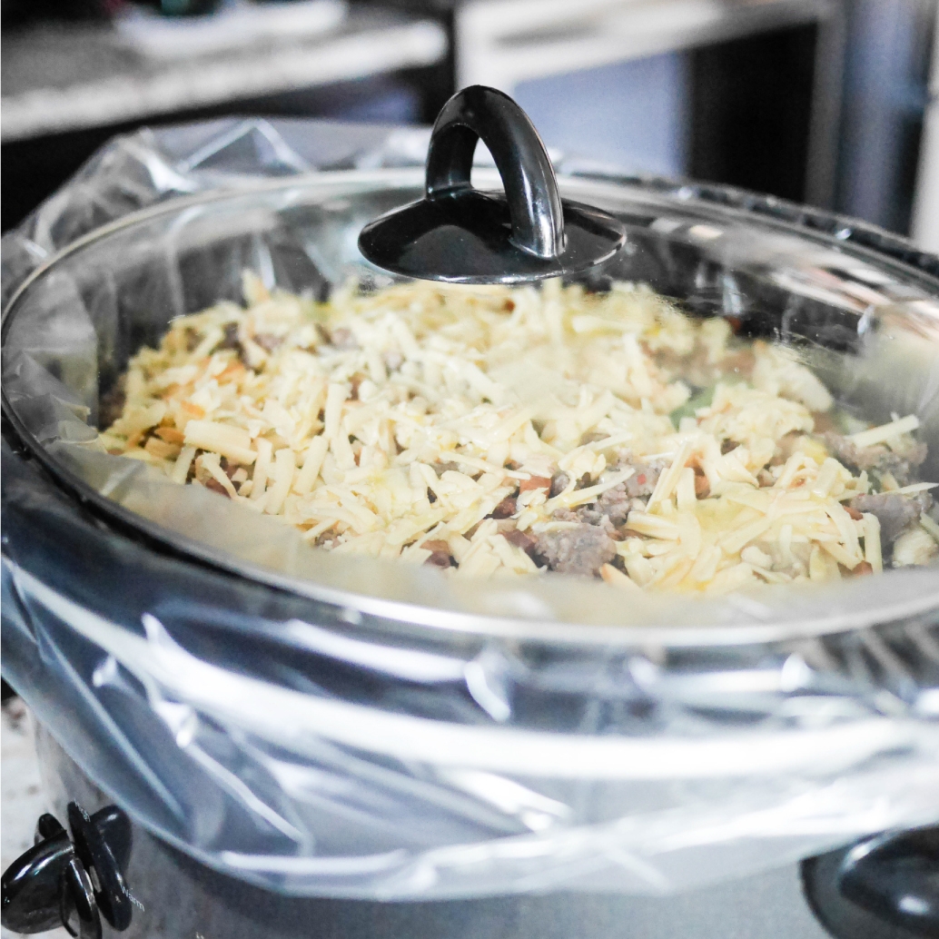 Slow Cooker Hashbrown Egg Bake