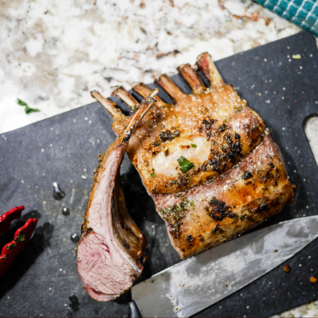 Roasted Rack of Lamb