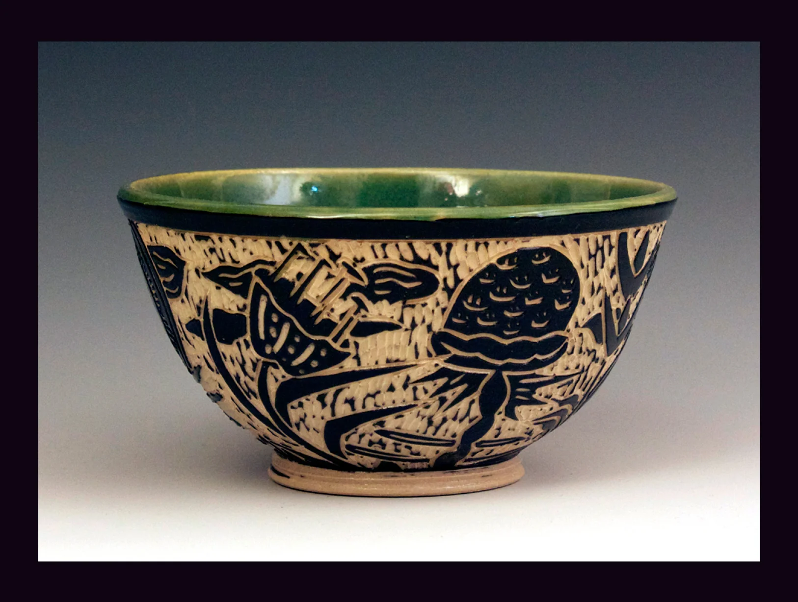 Floral Serving Bowl 2014