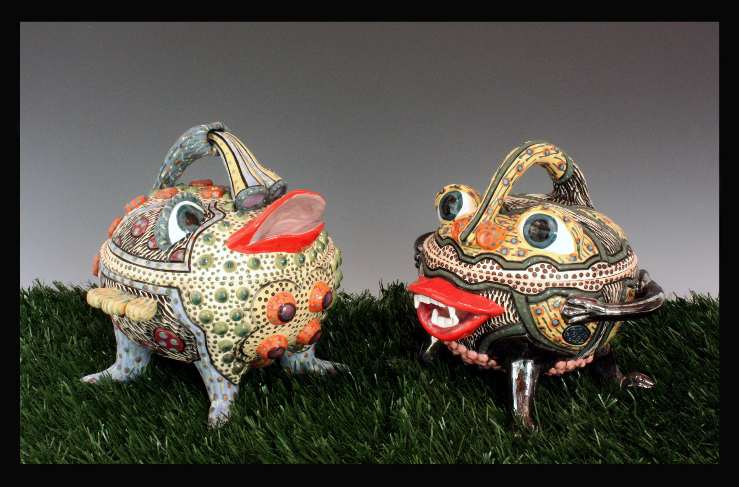 Thomas & Page, Lidded Beasts, 2018