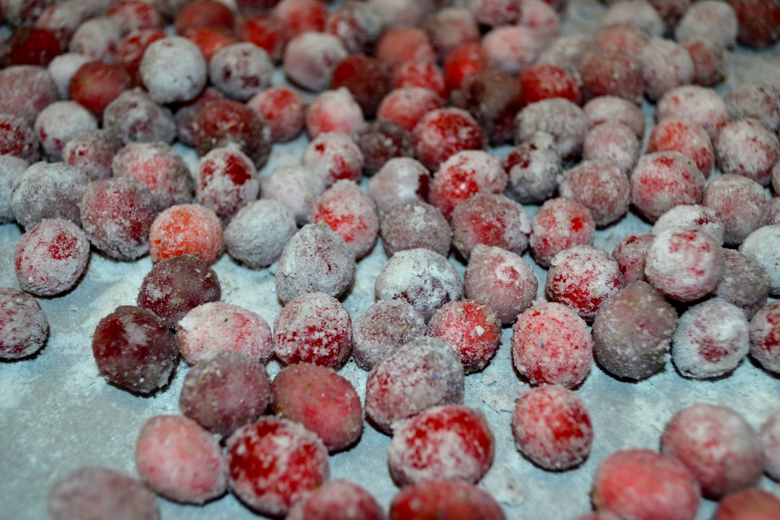 Candied Cranberries 