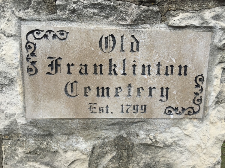 Old Franklinton Cemetery, one of the stops along the Columbus Landmarks Foundation's Franklinton Then and Now Bus Tour