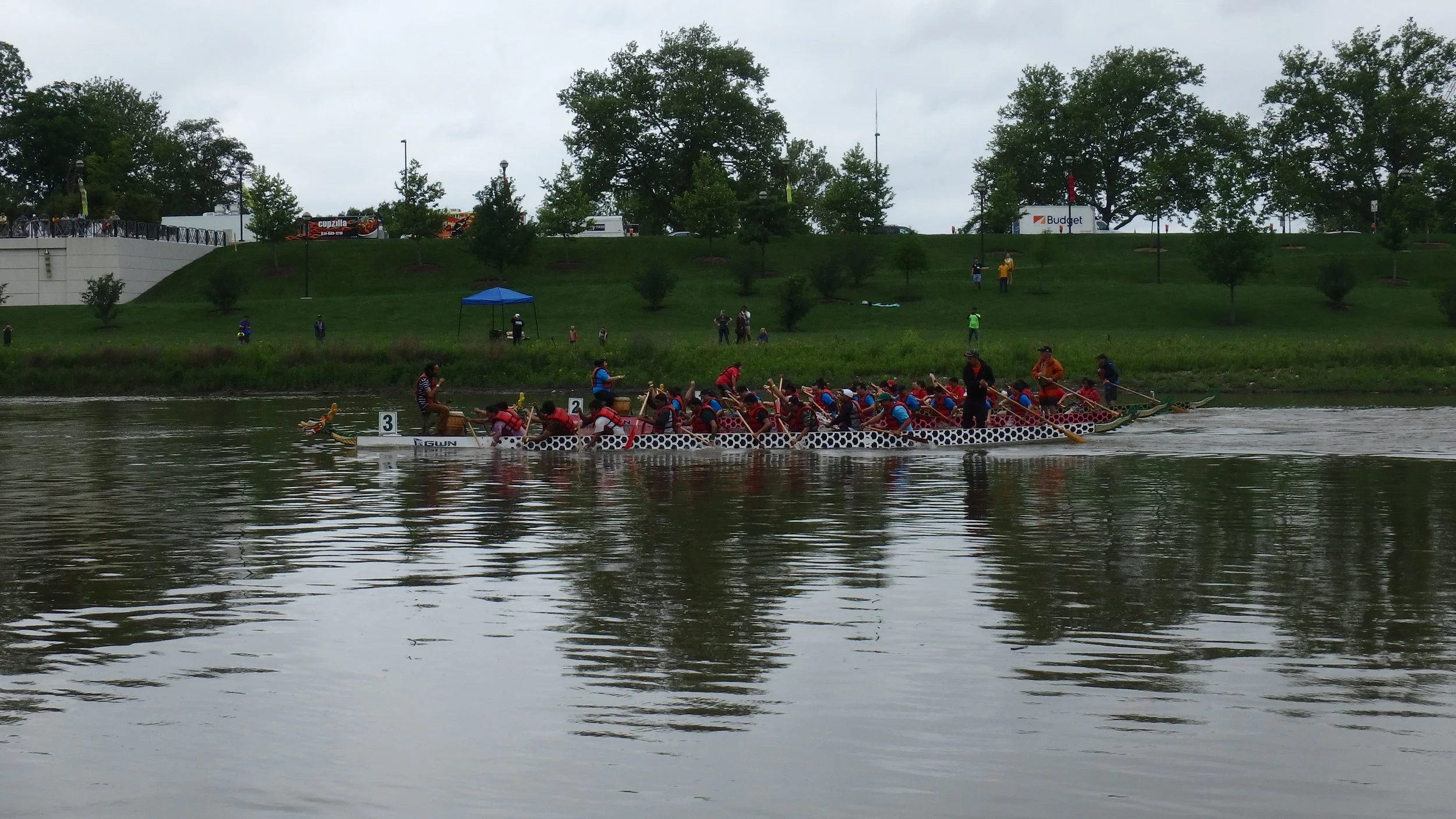Asian Festival Dragon Boat Racing