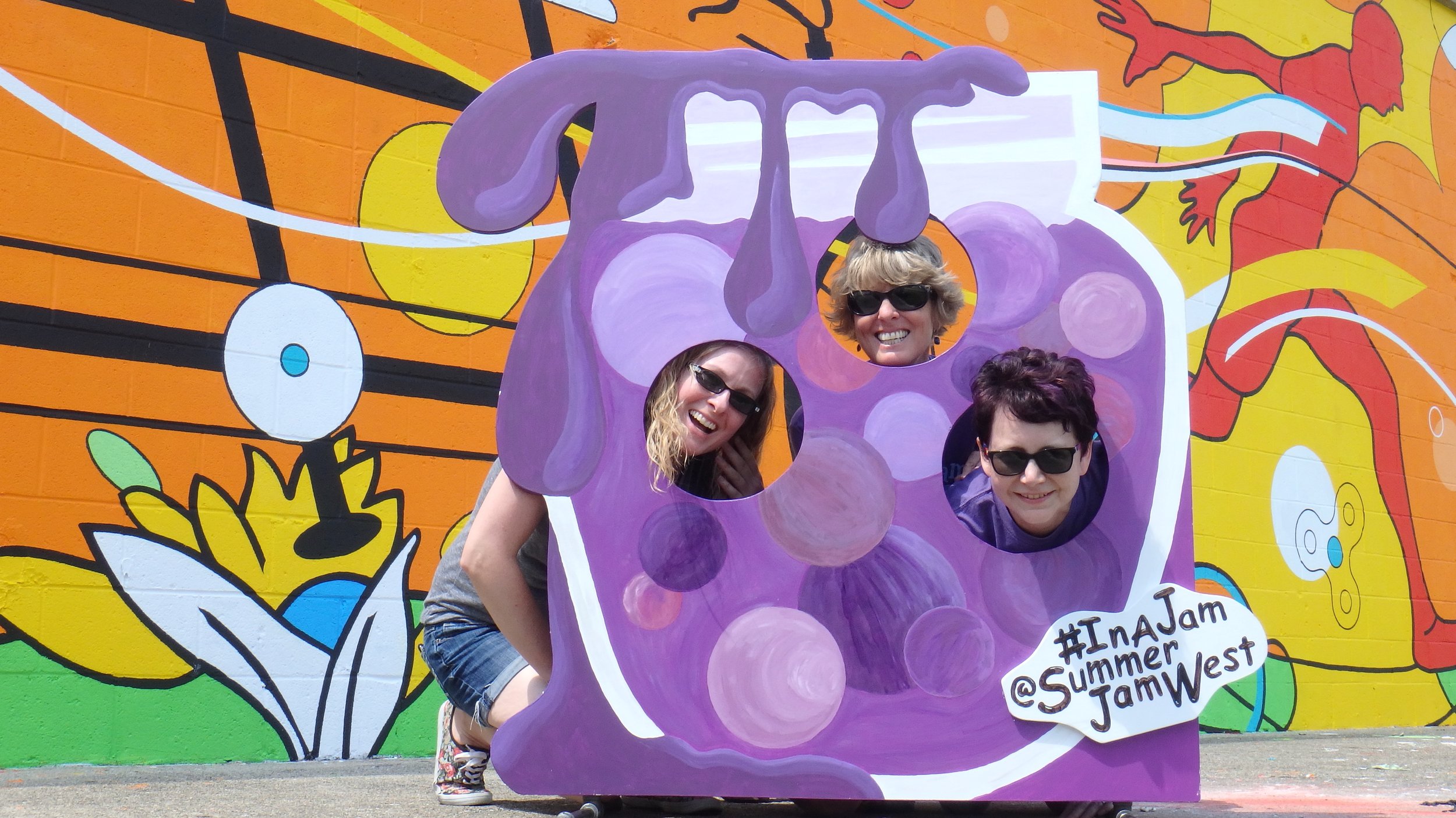 Amy with Patti and Rachel of Summer Jam West