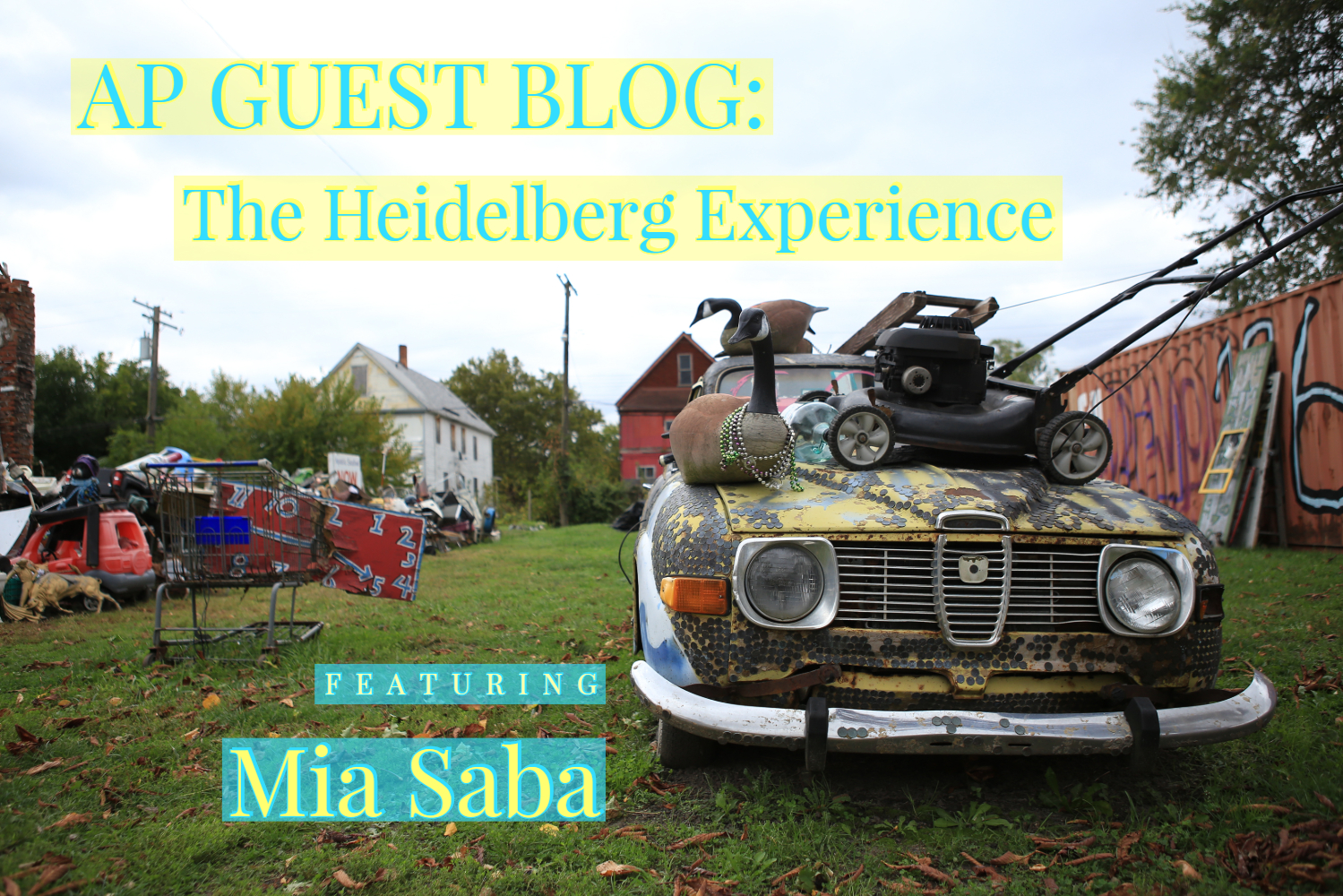 AP Guest Blog featuring Mia Saba