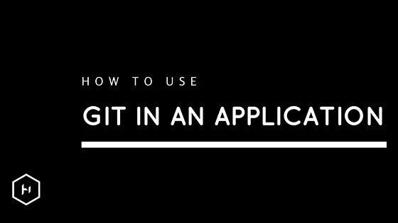 How to use Git in your application?