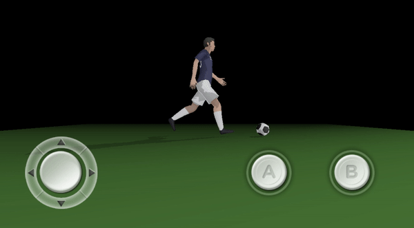 Enabling a player's kick animation-Soccer Game  — Harold Serrano -  Game Engine Developer