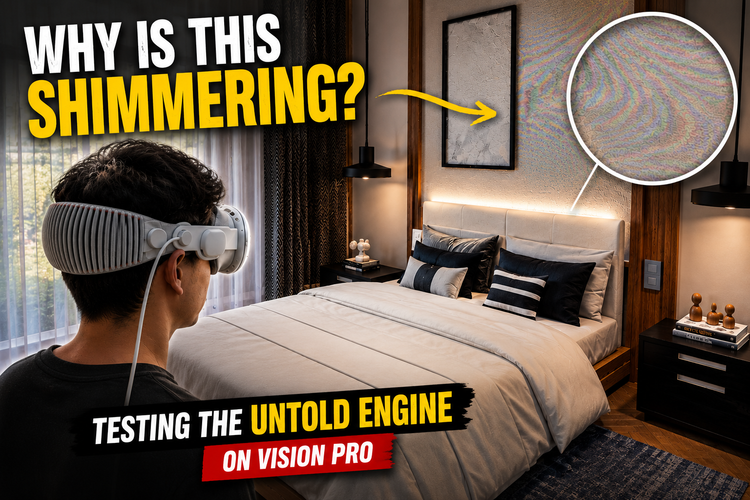 I Tried Rendering This Archviz Scene in Vision Pro… Then This Happened