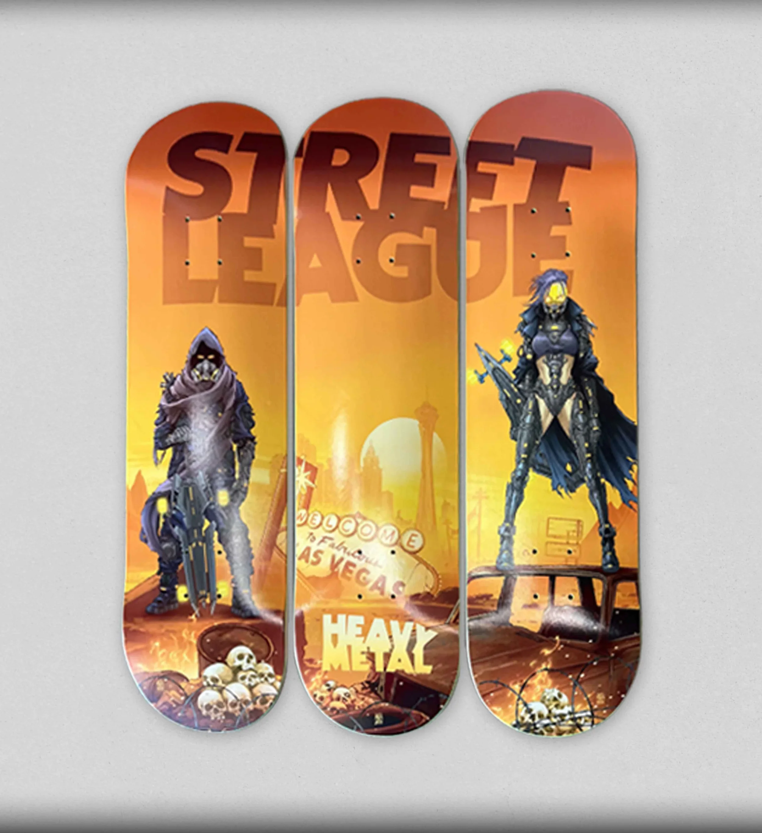 HEAVY METAL / Street League Skateboarding Collab