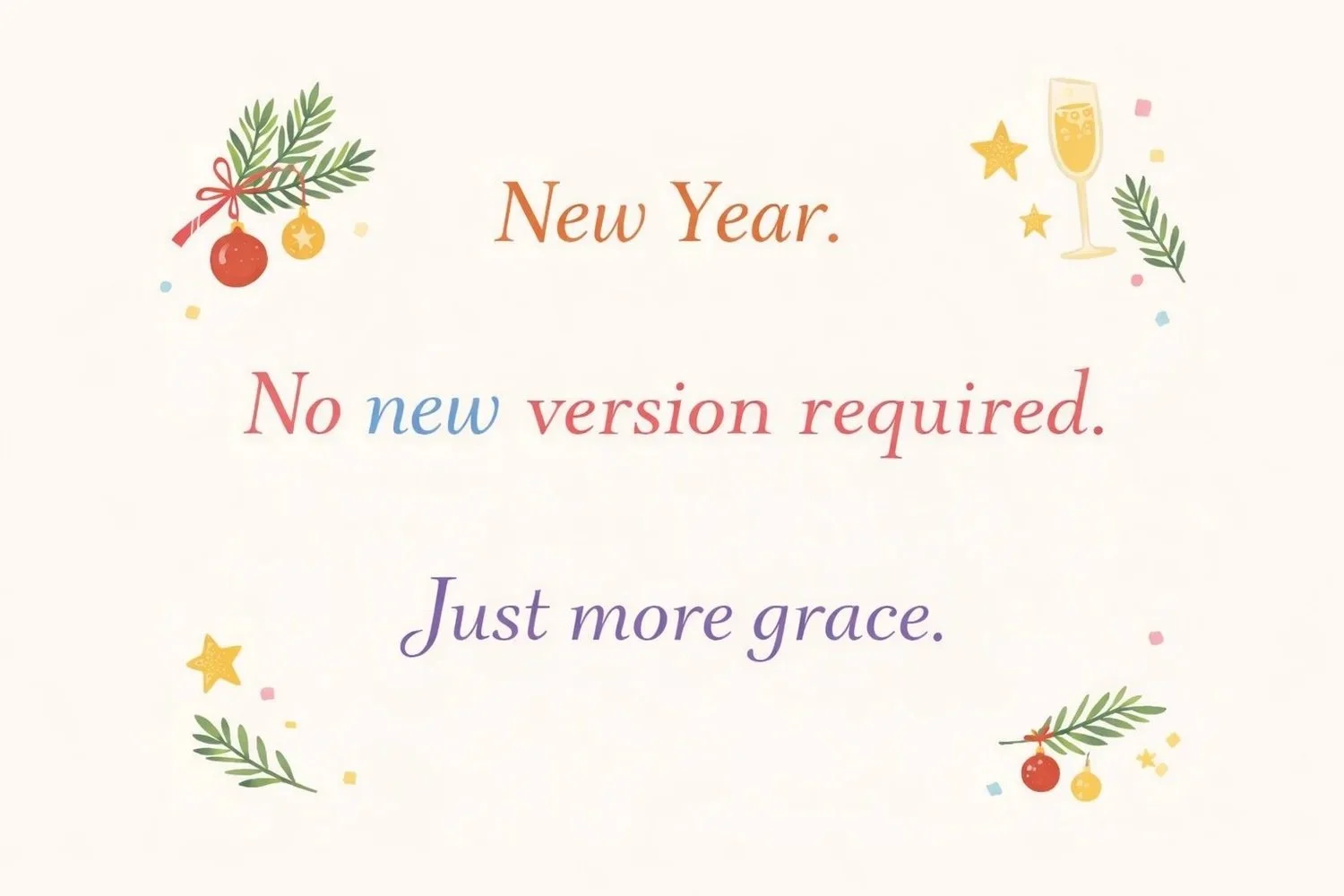 Rethinking the New Year