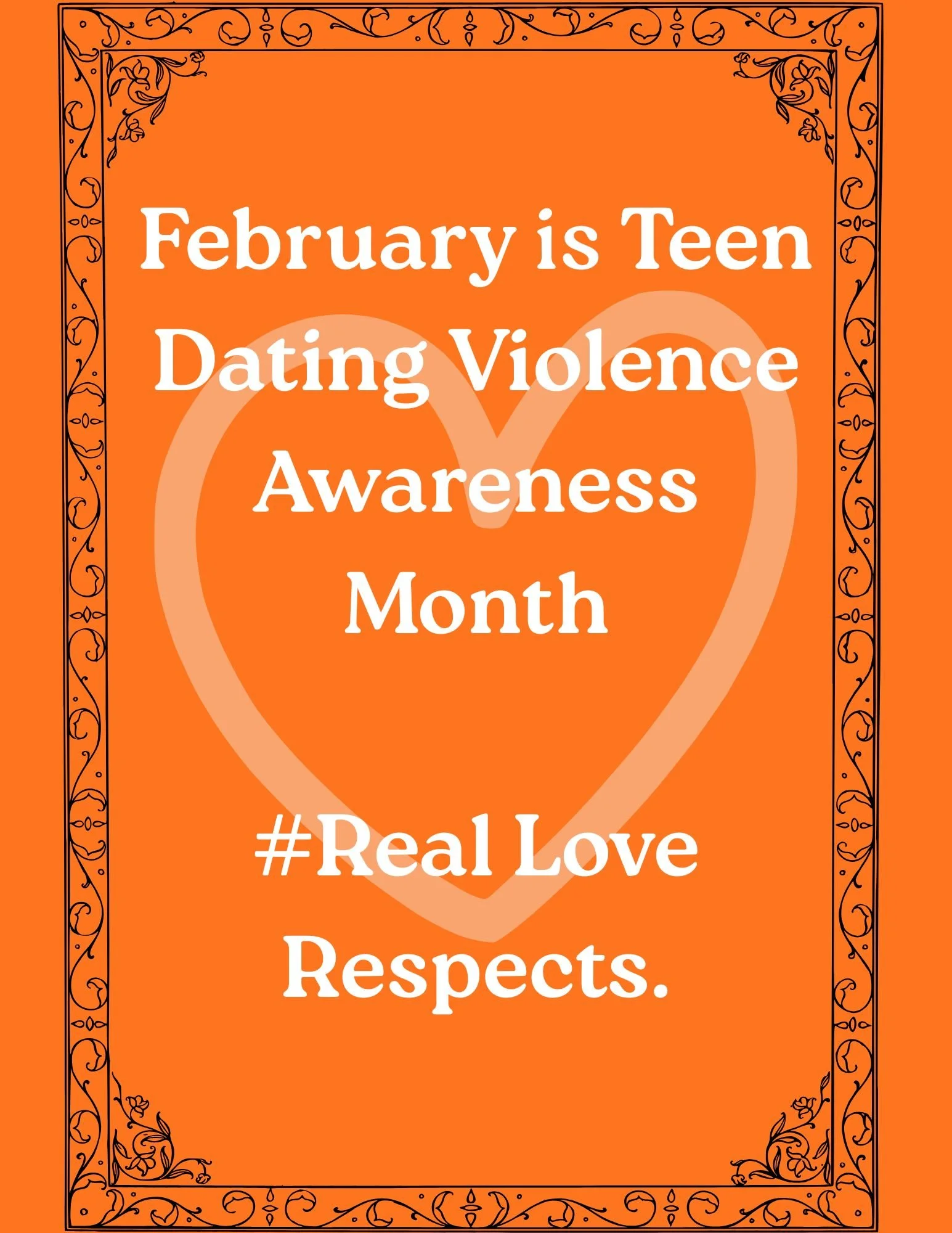 February Is Teen Dating Violence Awareness Month 