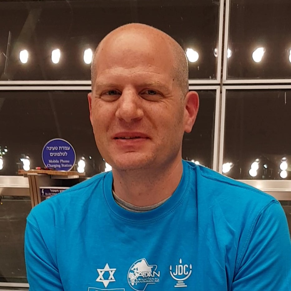 Amit Kahn, Mission Leader Medical Aid, Logistics