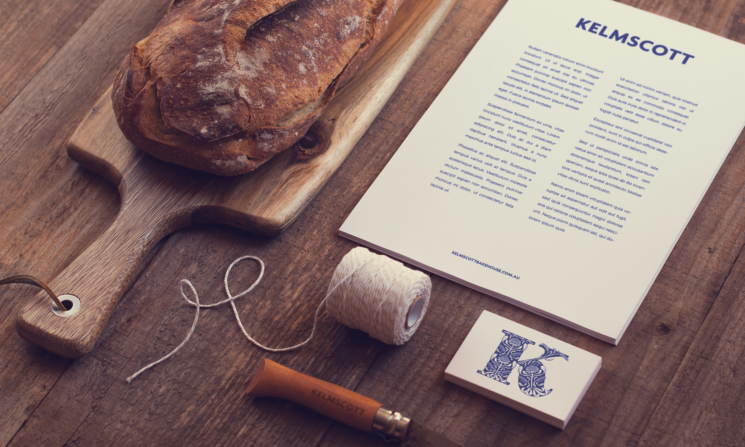 Mock-up showing the K at a smaller size by design studio, Bit League