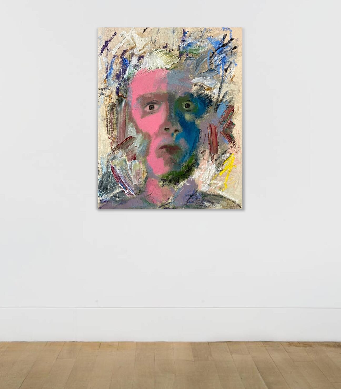 #Head #30x24 #oilpainting #portraitpainting #contemporaryart #contemporarypainting #galleryview #laartist