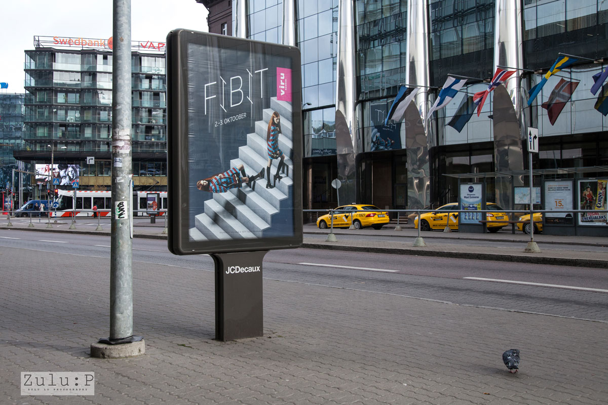 在塔林市區最常見的 Bill Board,亦是 Viru 的廣告。