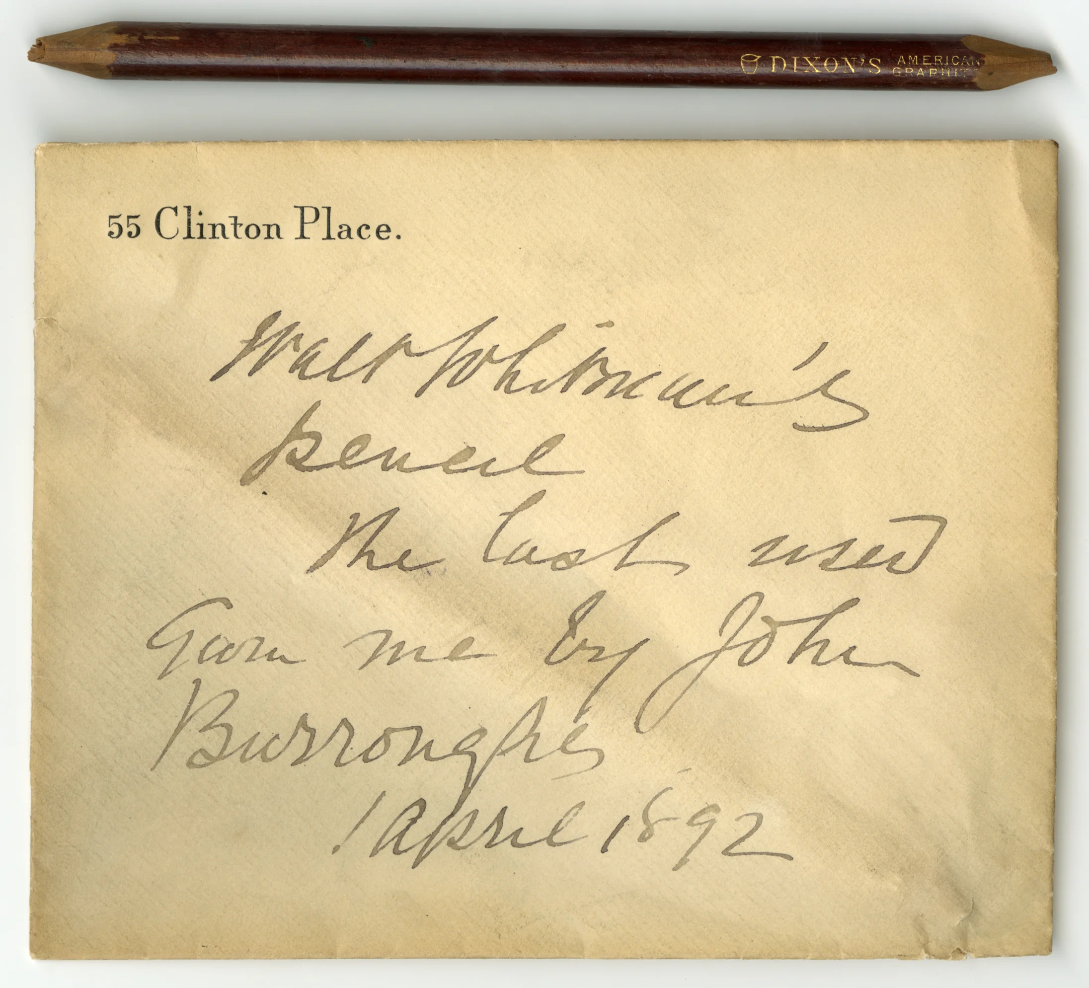 “ Whitman's last pencil ,” The Lilly Library Online Exhibitions , accessed November 8, 2018,
