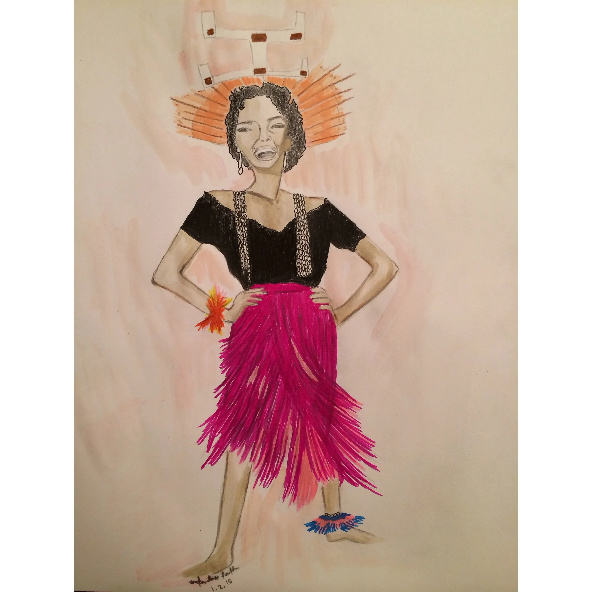 Dogon Reimagined - Dorothy Dandridge 