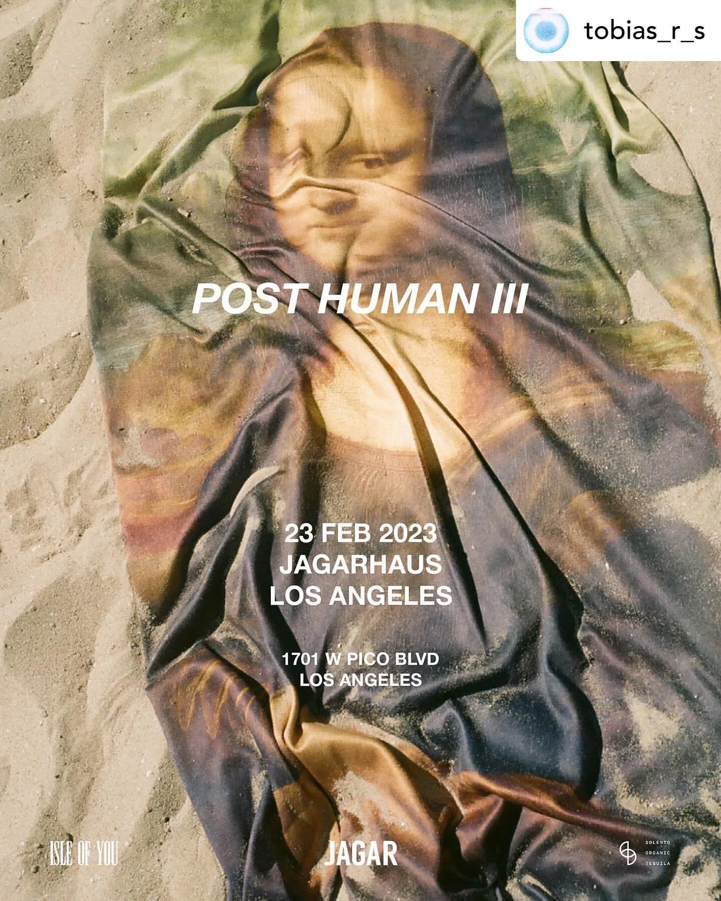 No falten!
RSVP link in bio!

Repost&bull; @tobias_r_s Hello LA&hellip;

&lsquo;POST HUMAN III&rsquo; Los Angeles

A cross-continental conversation between 19 contemporary artists from Mexico, Israel, the USA and the UK. 

The third in a series of gl