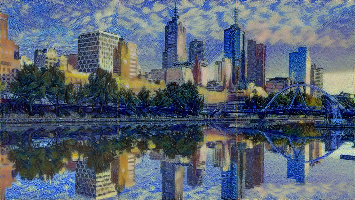 Painting like Van Gogh with Convolutional Neural Networks