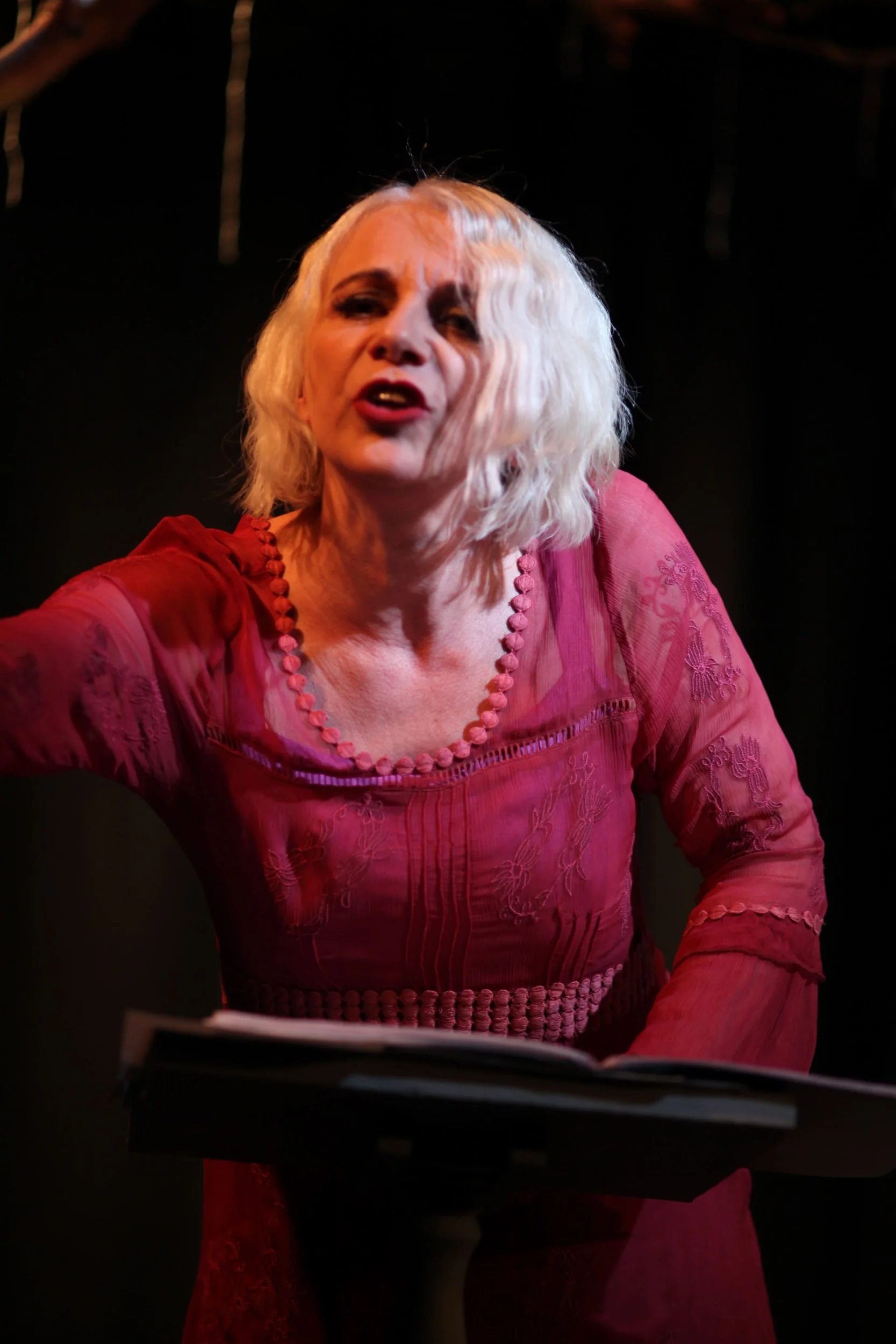 tracy-coleman-theatre-red-dress-music-stand-intense.jpg