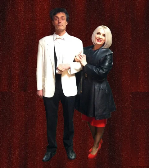 Tracy Coleman and Stuart Hall