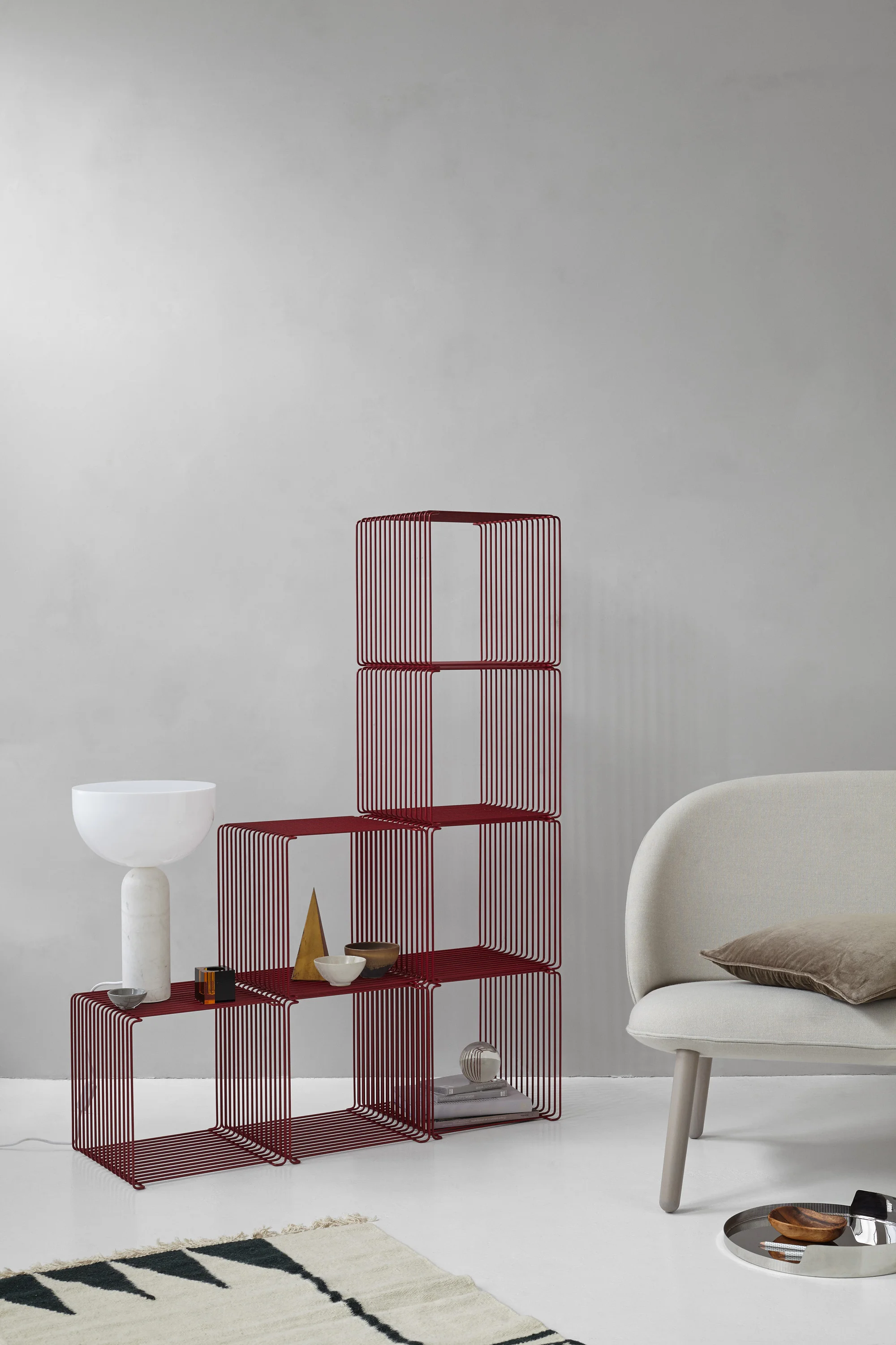 Kizu Table Lamp in good company at shooting / Photo by Enok Holsegård & Sofie Brünner