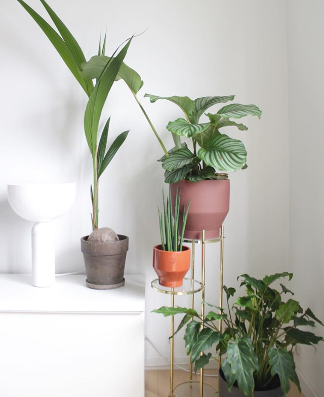 Kizu Table Lamp - White Marble w. White Acrylic // Photo by Ane Cecilie K. & Hverdagsguf