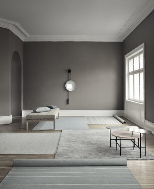 Rise & Shine Wall Mirror - Burned Oak w. Steel Weight // Photo by Bjarni B. Jacobsen and styling by Laura Scheuer Trøstrup