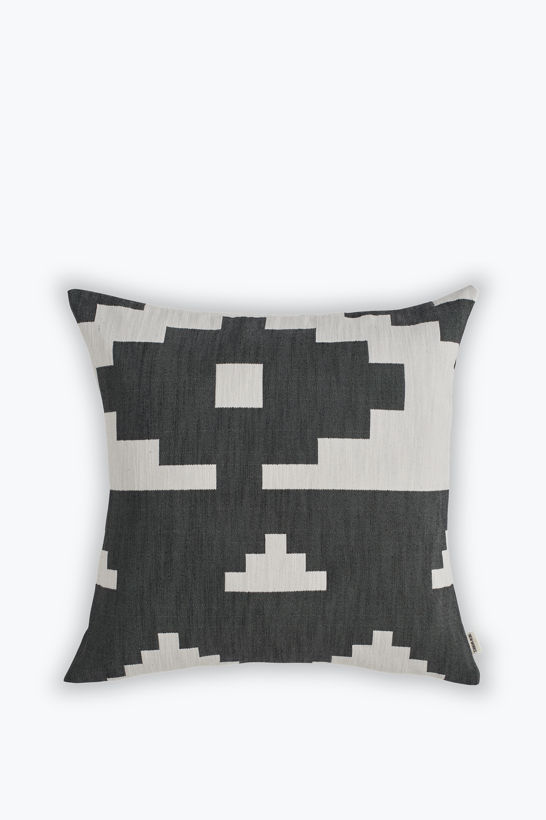 Ikat Cushion Black, Large.png