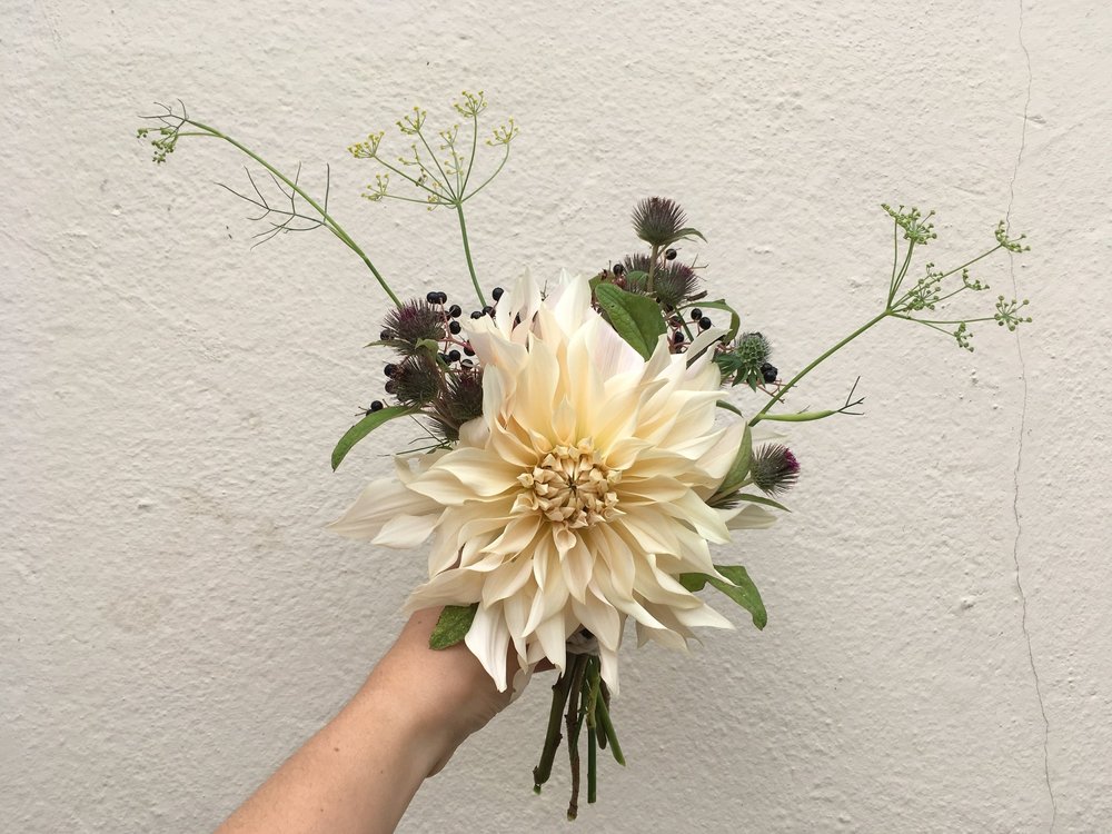 Pic: Wildfolk Norwich who specialise in organic, seasonal floristry.