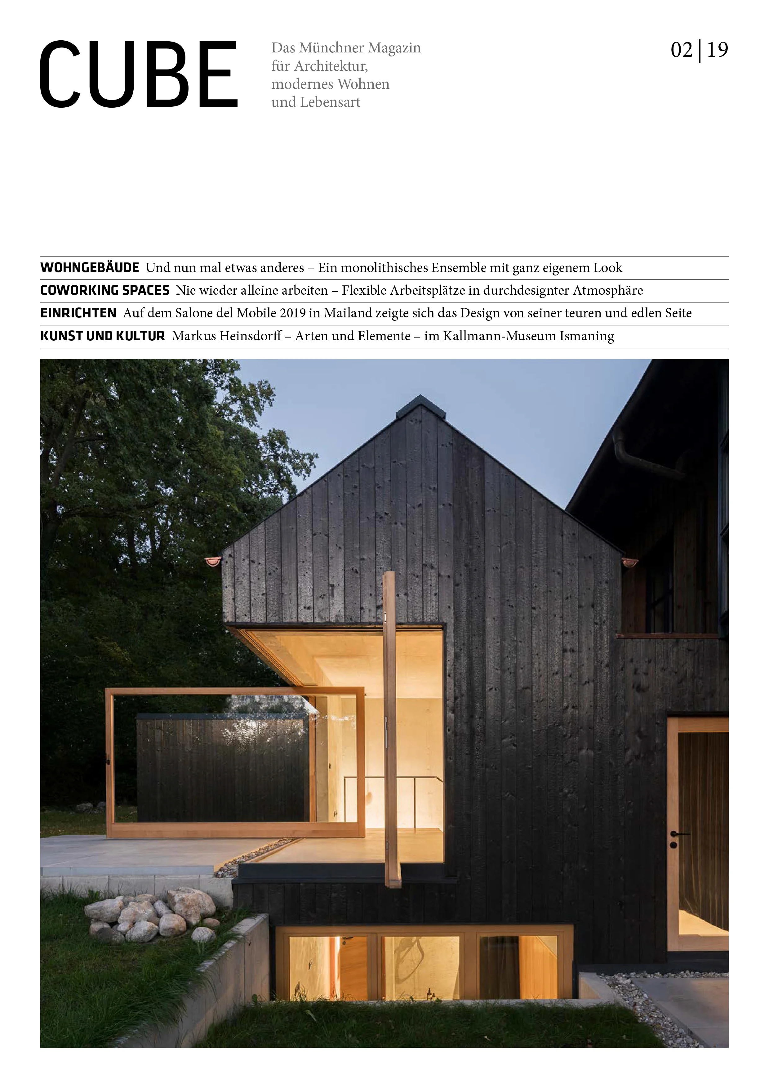 CUBE MAGAZIN MÜNCHEN 02|2019