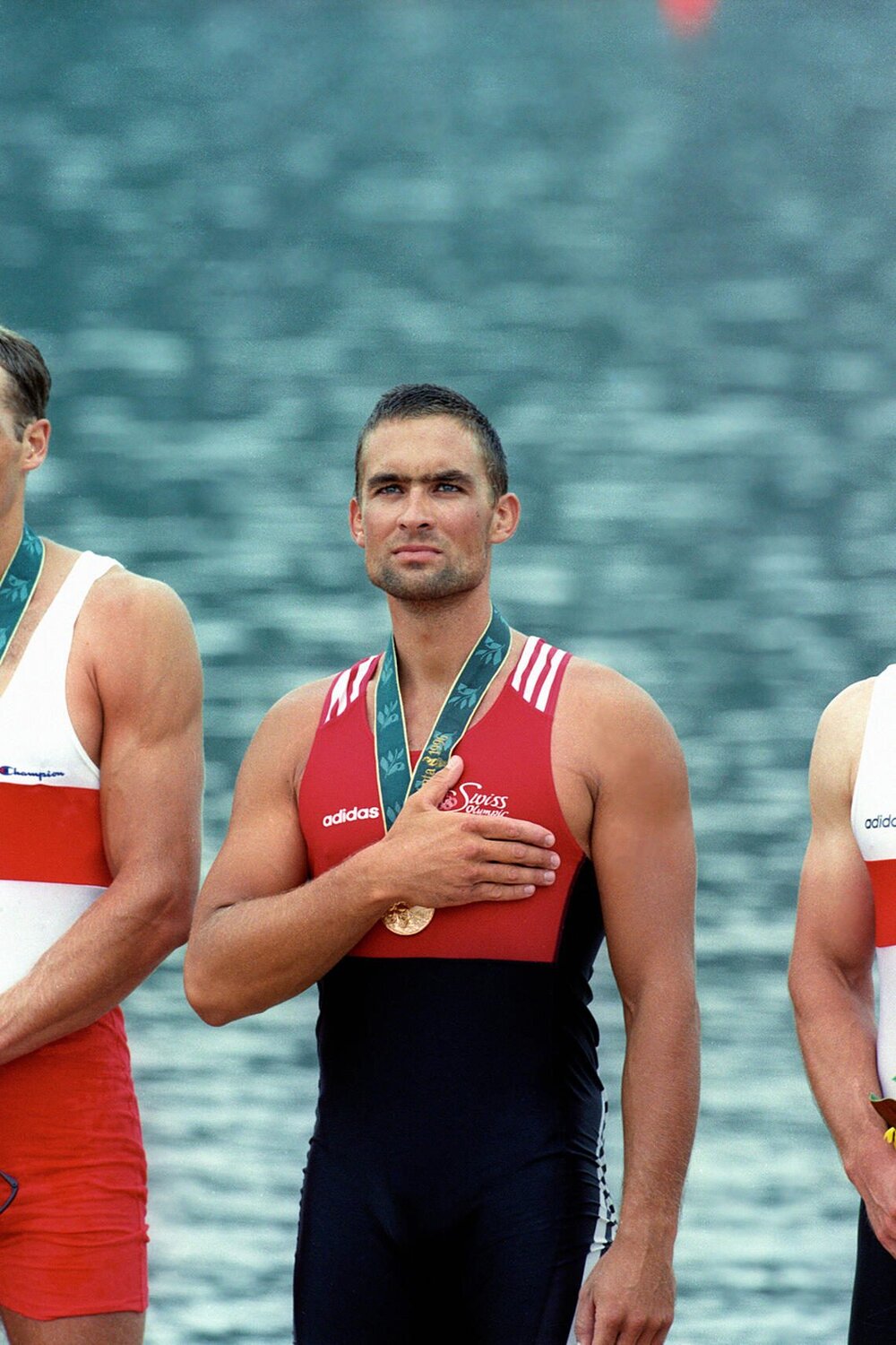  27.06.1996 - Xeno wins olympic gold medal.   Photo: Christoph Ruckstuhl  