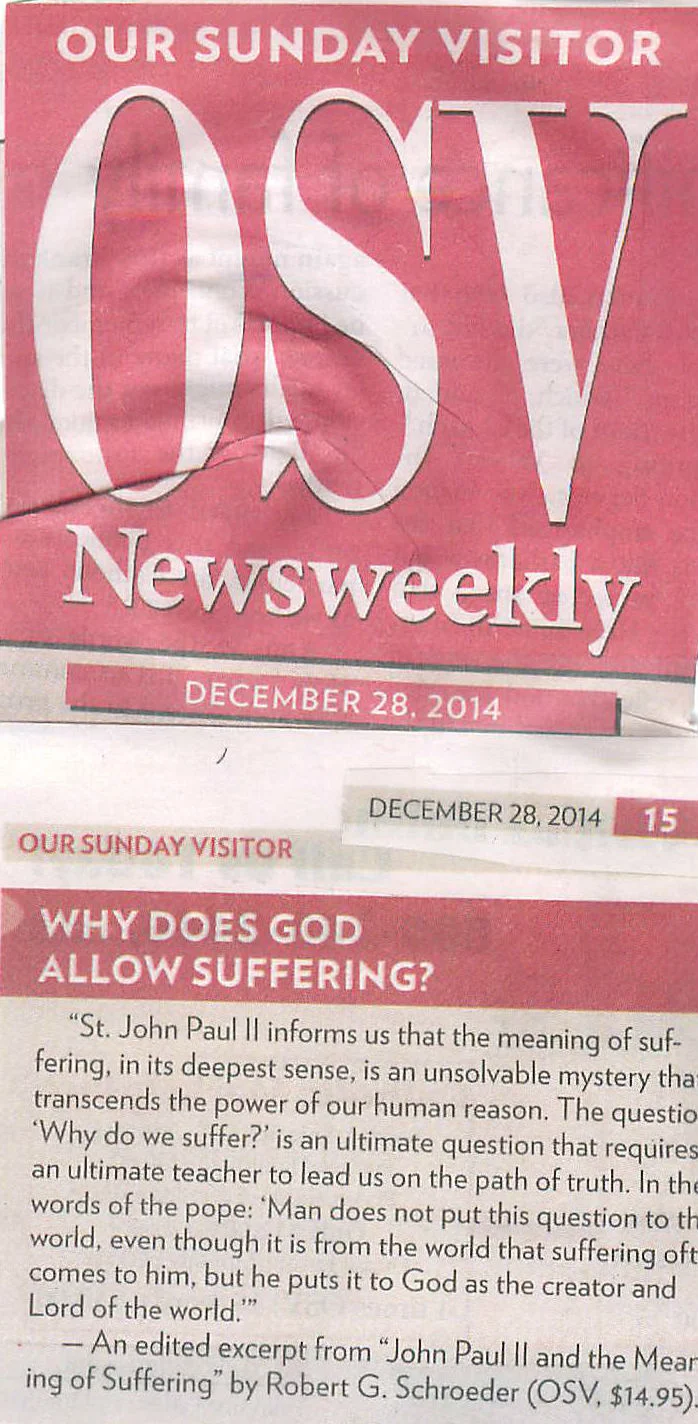 Our Sunday Visitor Why does God Allow Suffering 2014_12_28.jpg