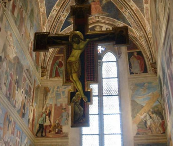 From the Church of San Francesco in Arezzo, Italy