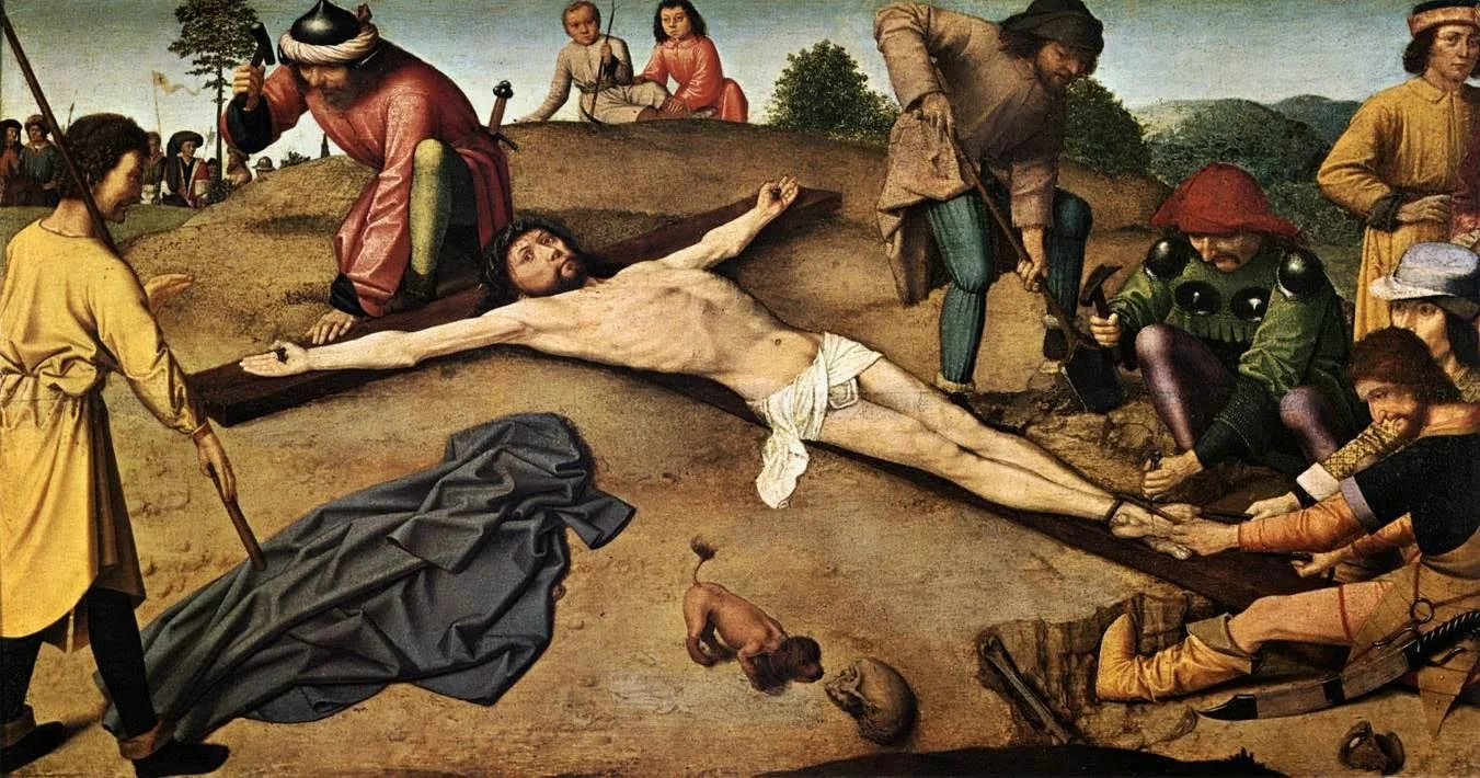 Christ is nailed to the Cross.jpg